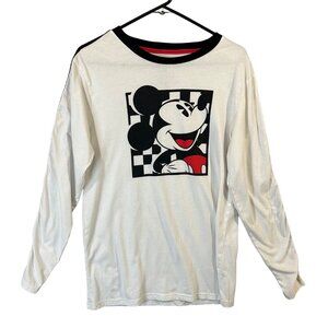 Disney Mickey Mouse True Original Long Sleeve Men's Size M GUC